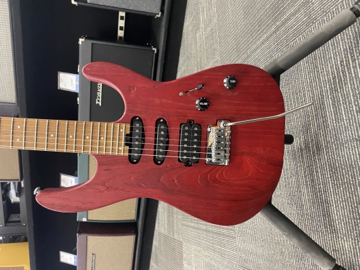 Charvel Guitars - PM DK24 HSS RED ASH